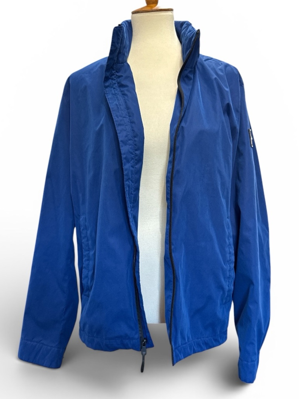 DKNY Men's Royal Blue Windbreaker Jacket #688